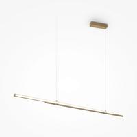 Pendelleuchte Halo - Messingfarben, Modern, Metall (150/1,5/5,5cm) - MAYTONI