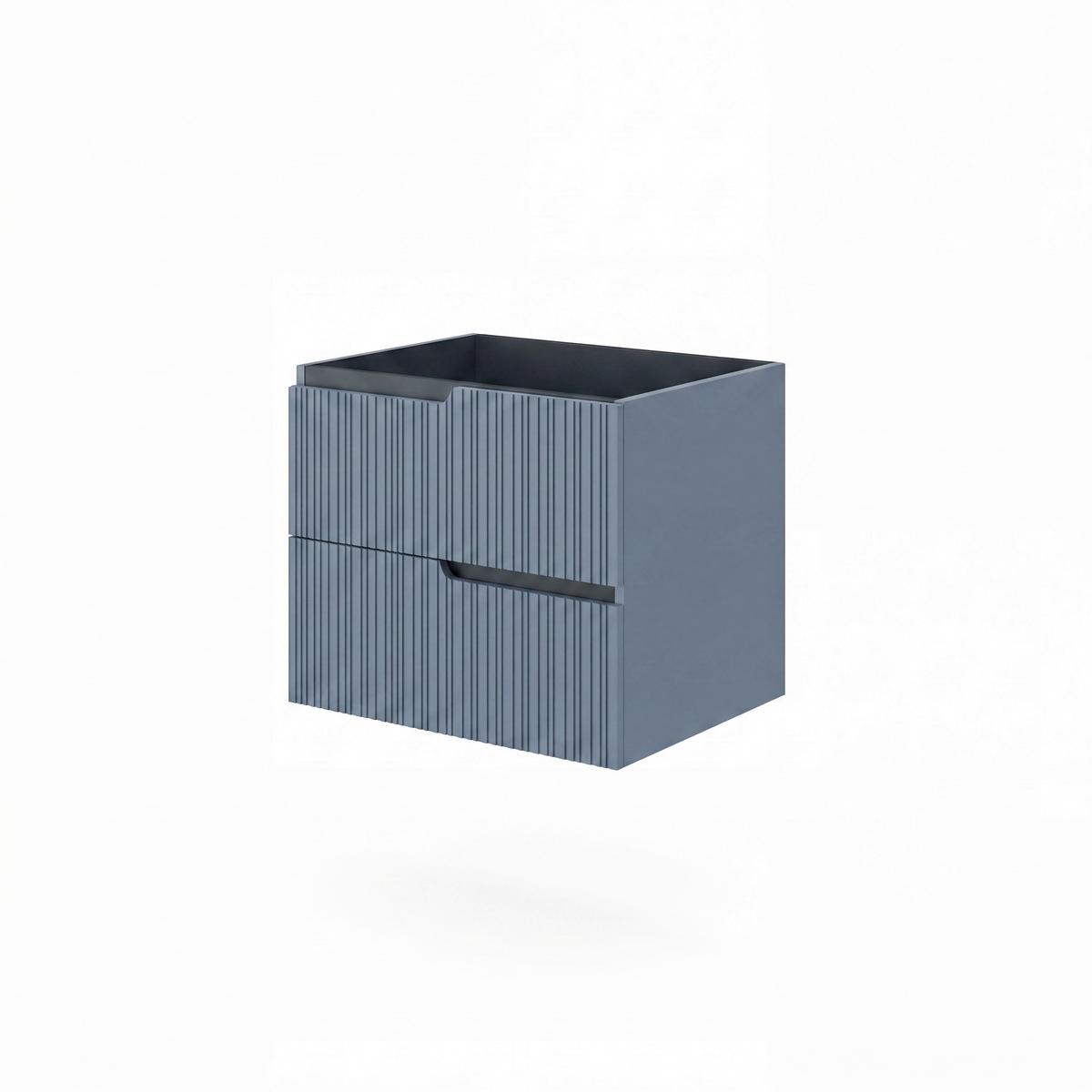 Element Ispod Umivaonika Winter - plava/antracit, Moderno, drvni materijal (60/51/46cm)