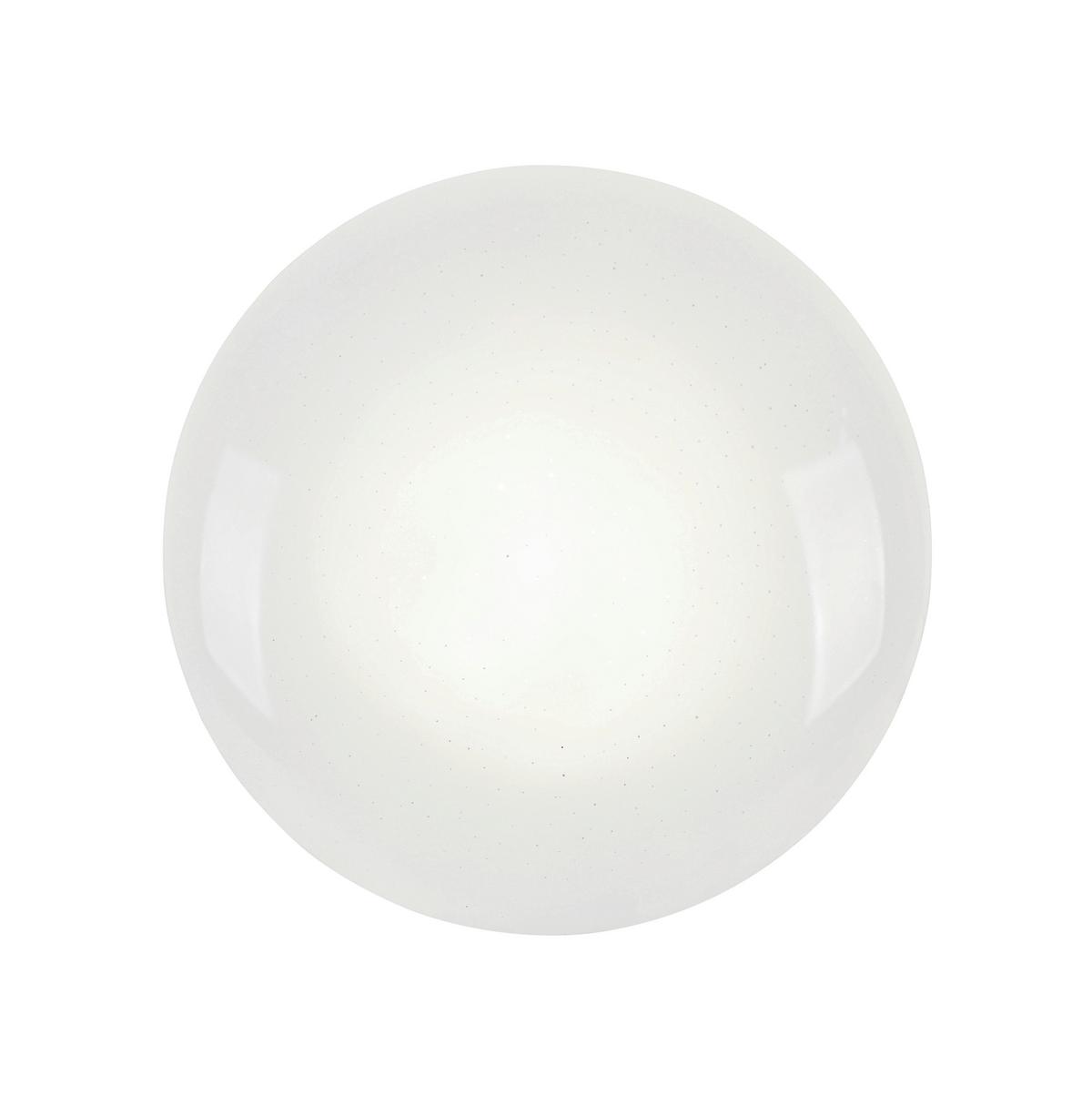 Stropna Led-svetilka Iskri - bela, Moderno, kovina/umetna masa (33/6,5cm) - Mömax