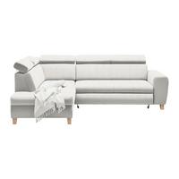 Kutna Garnitura Lugo - bež, Moderno, drvo/metal (205/98/266cm) - Modern Living