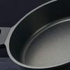 SERVEERPAN BLACK LINE - Klaar/Zwart, Konventionell, Kunststof/Glas (28/7,5cm) - Gourmesto