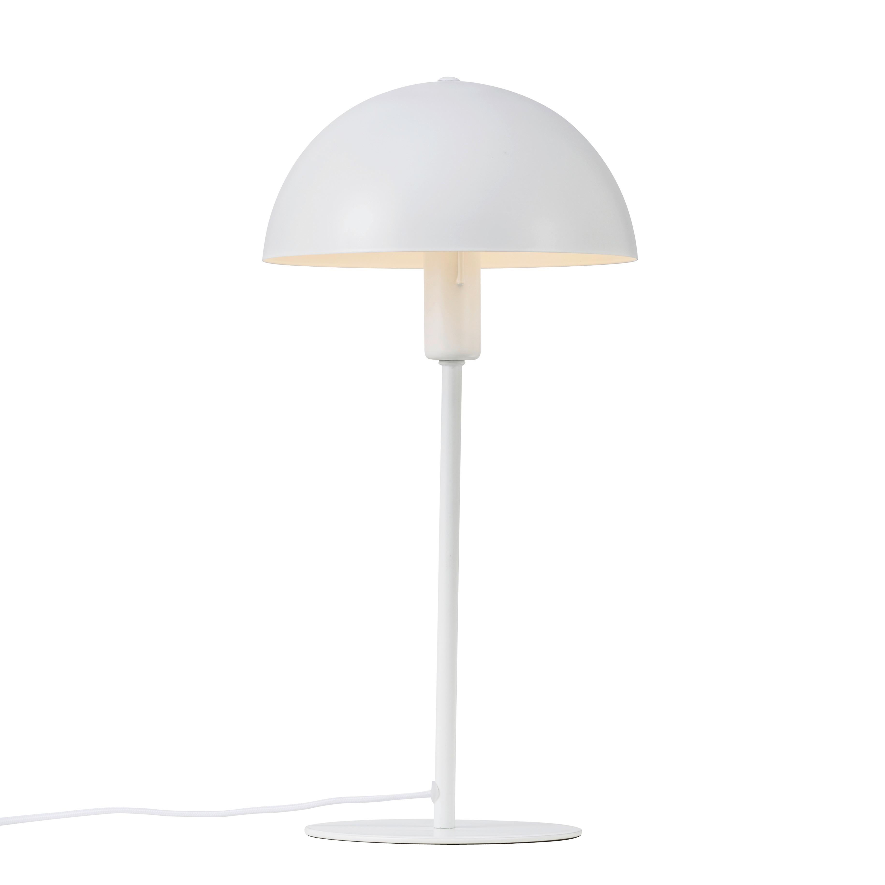LAMPA STOŁOWA 48555001 - biały, Basics, metal (20/41,5cm) - Nordlux