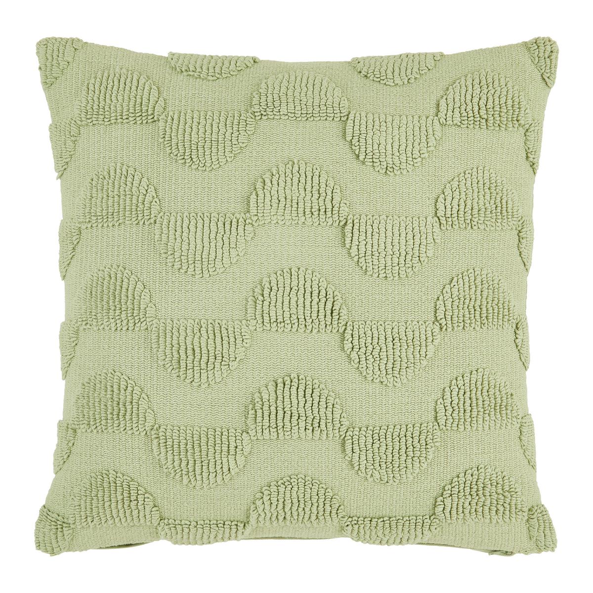 Zierkissen Allegra Salbeigrün ca. 45x45cm - Salbeigrün, Lifestyle (45/45cm) - Mömax