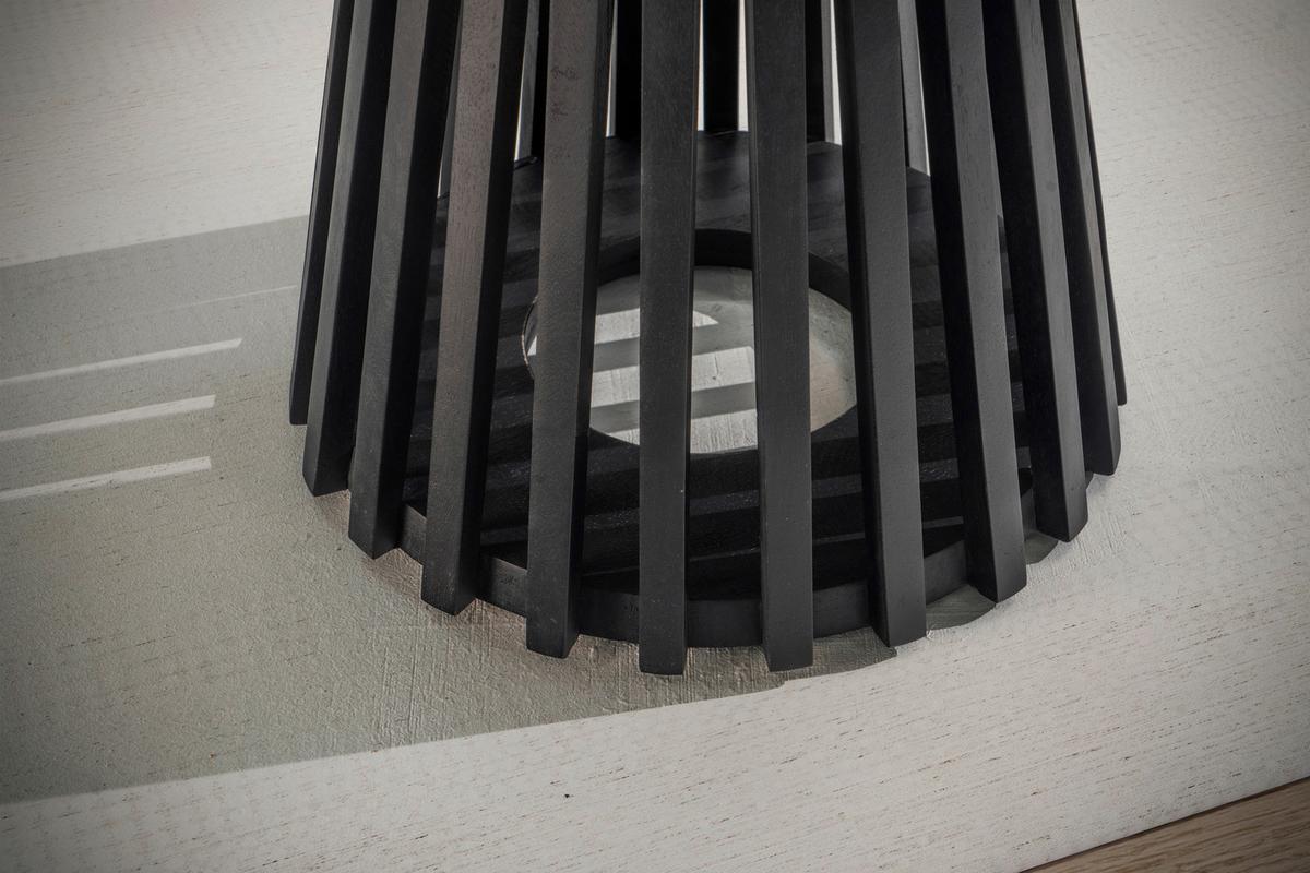 Klubska Miza Wl6.810 - črna, Design, les (60/60/41cm) - MID.YOU