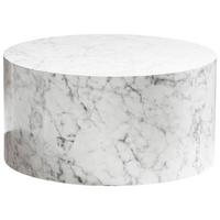 COUCHTISCH MONOBLOC - Weiss, Lifestyle, Holzwerkstoff (60/60/30cm) - Livetastic