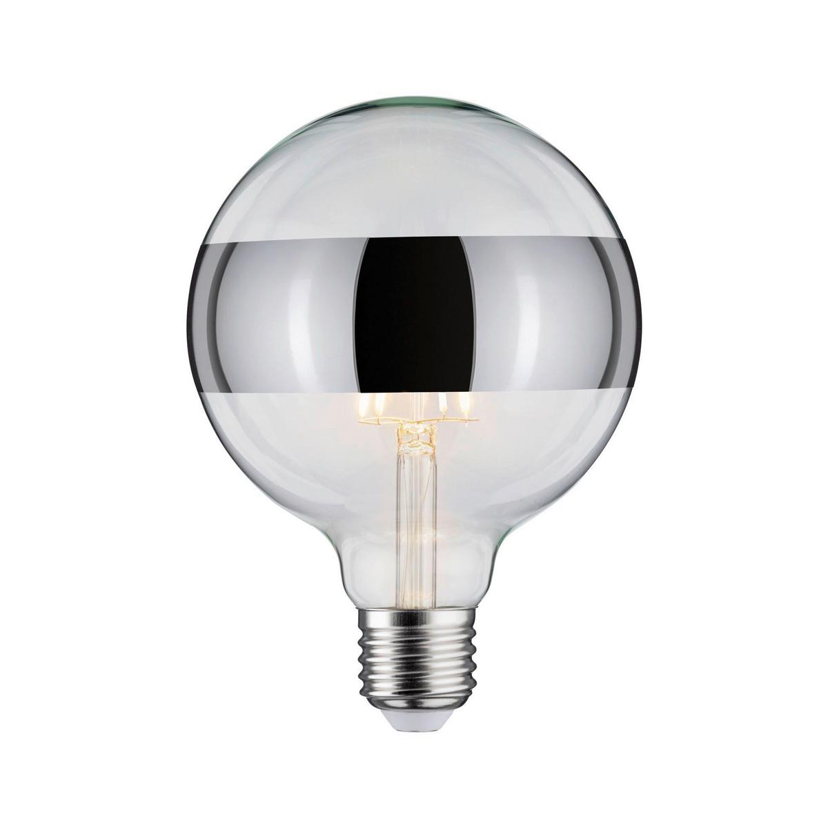LED-Leuchtmittel 28681 max. 6,5 Watt - Klar/Silberfarben, Basics, Glas (17,4cm) - Paulmann