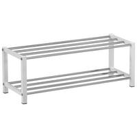 Regal Za Čevlje Kai, Bela, Barva Kroma - barve kroma/bela, Moderno, kovina (80/27/28,5cm)