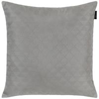Zierkissen Sorelle in Grau/Silberfarben ca. 48x48cm - Silberfarben/Grau, MODERN, Textil (48/48cm) - Mary's