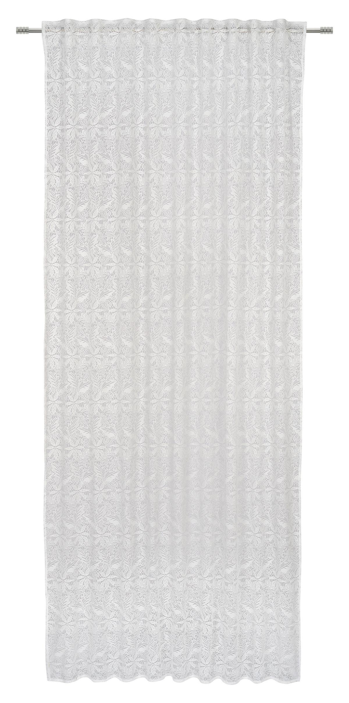 Készfüggöny Dalia 140/245 - fehér, Romantik / Landhaus, textil (140/245cm) - Modern Living