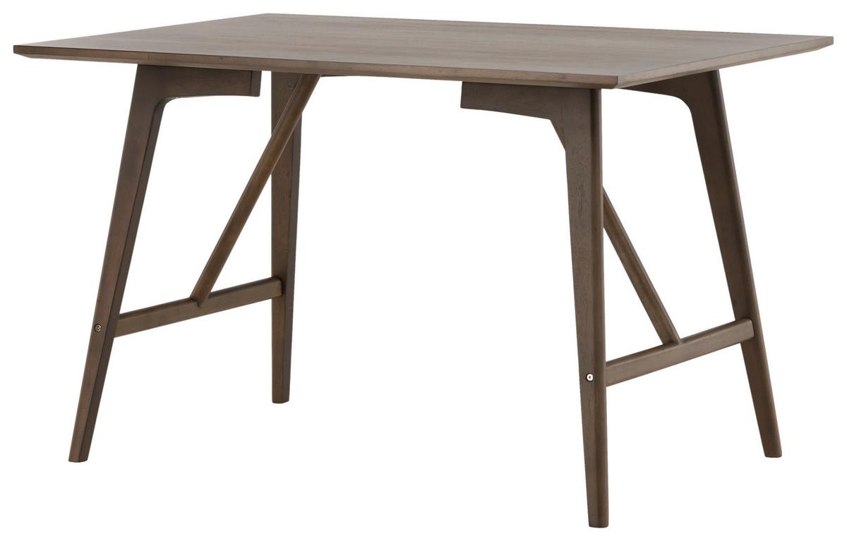ESSTISCH KASEIDON - Dunkelbraun, Design, Holz/Holzwerkstoff (120/80/75cm) - Livetastic