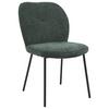 Stuhl Mara Grün/Schwarz - Schwarz/Grün, LIFESTYLE, Holz/Textil (52/87/64cm) - Mömax