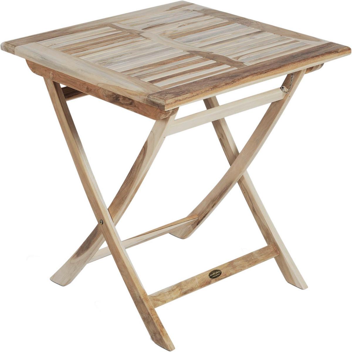 Gartenset Java Teak 3-tlg. - Teakfarben, Basics, Holz (70/59/105cm) - Gardenson
