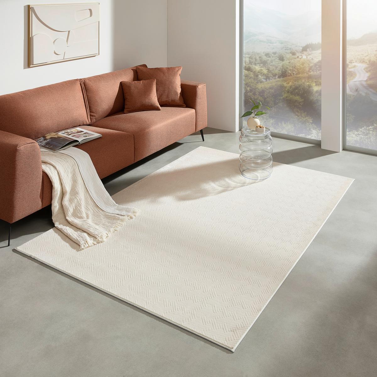 DYWAN TKANY MONACO - beżowy, Design, tkanina (67/130cm) - Novel