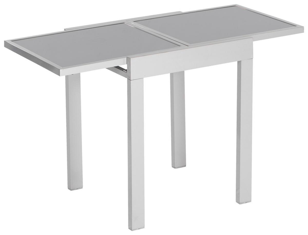 Vrtni Set Amalfi, 3-Delno, Črna - srebrne barve, Moderno, kovina/tekstil - Gardenson