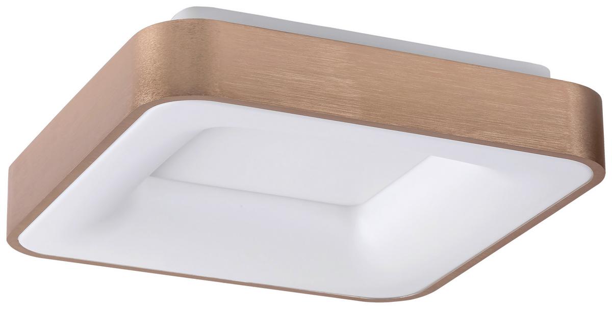 Plafonieră Carmella - alb/auriu, Modern, plastic/metal (40/40/9cm) - Rabalux