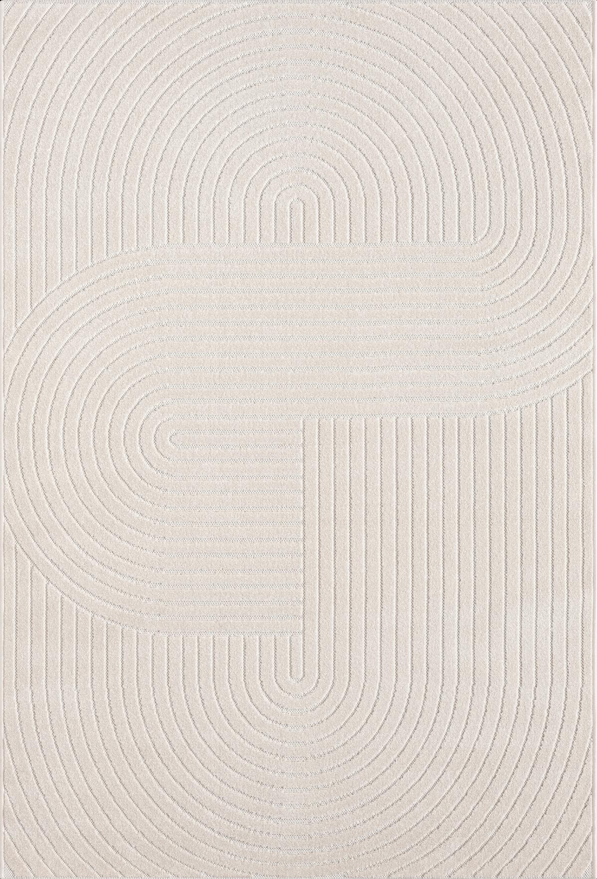 Outdoorteppich Tenerife Plus Creme ca. 240x340cm - Creme, KONVENTIONELL, Textil (240/340cm) - Novel