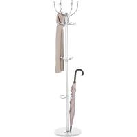 Kleiderständer In Weiss - Chromfarben/Weiss, Konventionell, Metall (38/176/38cm) - Mömax