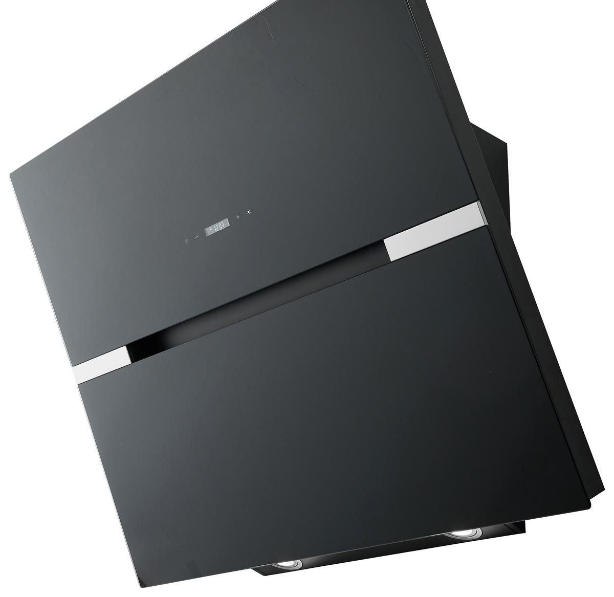 Dunstabzugshaube 9080BZ N Schwarz - Schwarz, Basics, Metall (90/139/48cm) - PKM