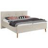 Polsterbett Meila in Beige ca. 180x200cm - Eichefarben/Birkefarben, KONVENTIONELL, Holz/Textil (180/200cm) - Premium Living