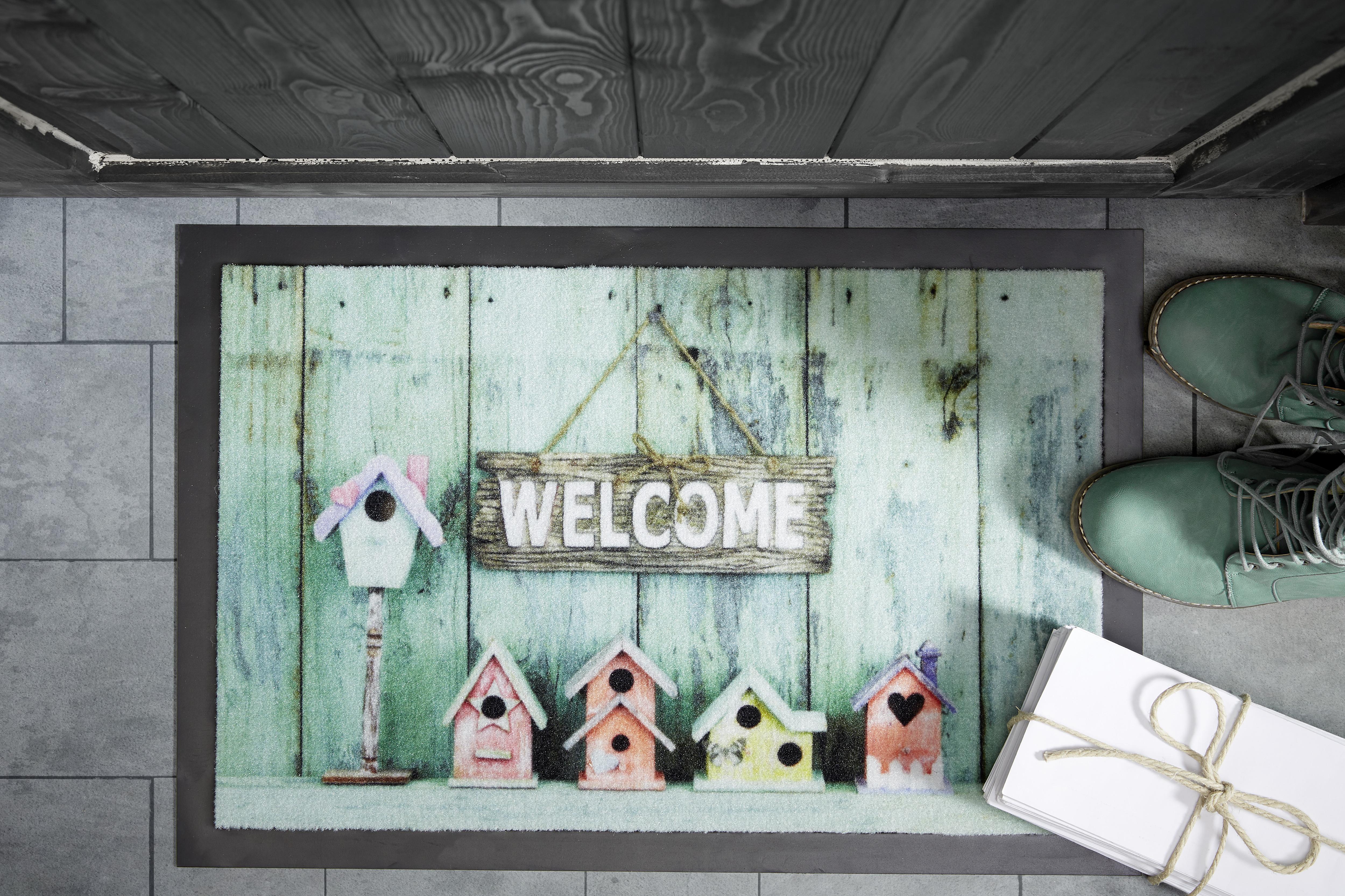 Covoraș Welcome House - multicolor, Modern, textil (40/60cm) - Modern Living