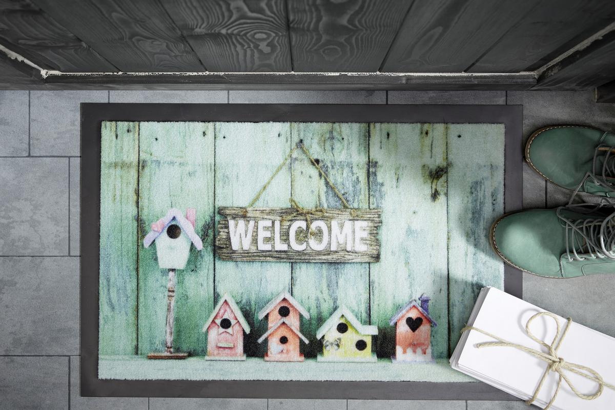 Covoraș Welcome House - multicolor, Modern, textil (40/60cm) - Modern Living