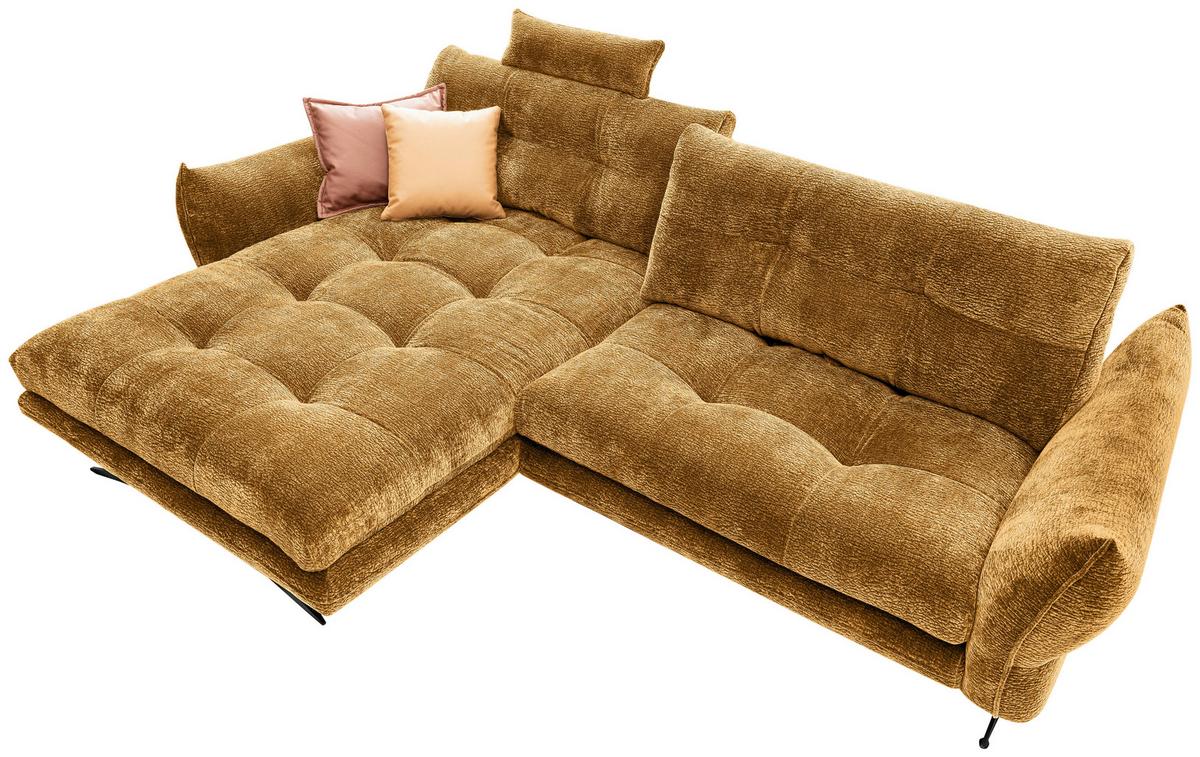 Coltar BAXTER - galben curry, Modern, textil (177/68-87/280cm) - Premium Living