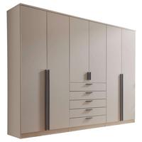 Omara Za Oblačila Arnis - kašmir/barve aluminija, Konvencionalno, umetna masa/leseni material (270/210/52cm) - James Wood