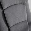 KONTORSSTOL NICO -EXKLUSIV- - silver/grå, Modern, metall/textil (66/115-123/74cm) - Mömax
