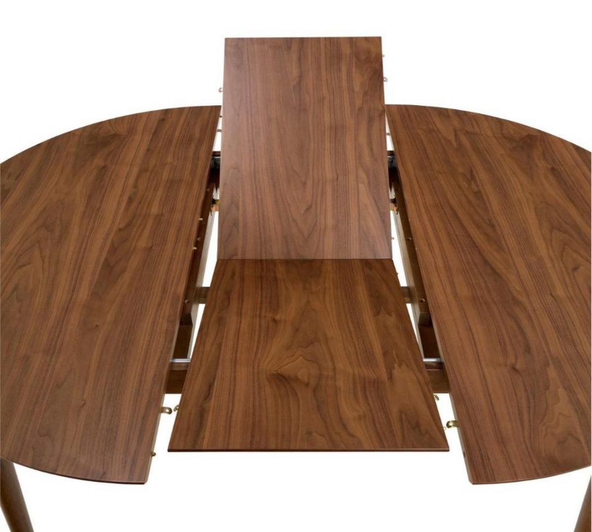 STÓŁ DO JADALNI MONTREUX - kolor orzecha włoskiego, Basics, drewno (115-154/75cm) - MID.YOU