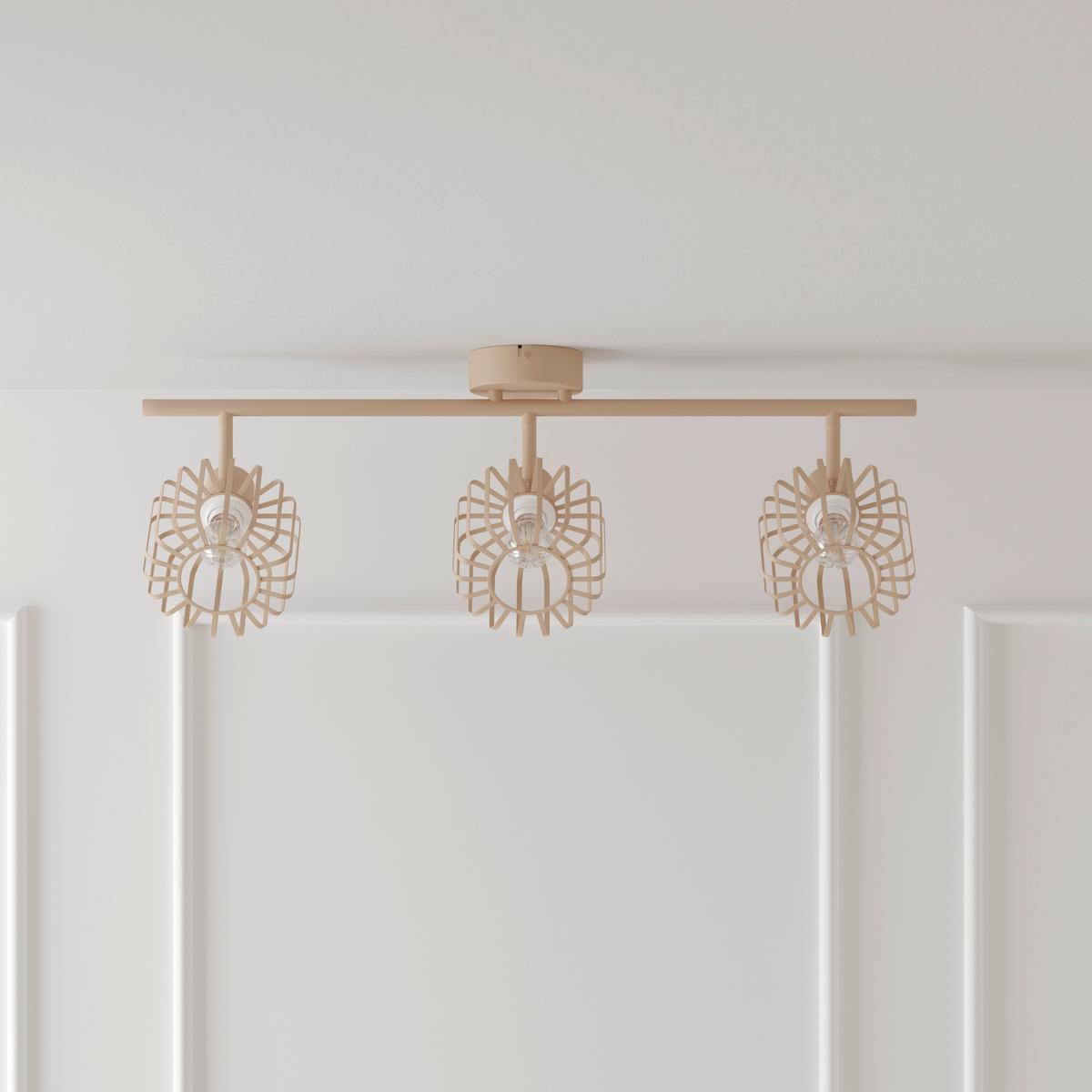 LAMPA REFLEKTOROWA COVENTRY *SBN* - szary, Konventionell, metal (64/12/22cm) - Novel