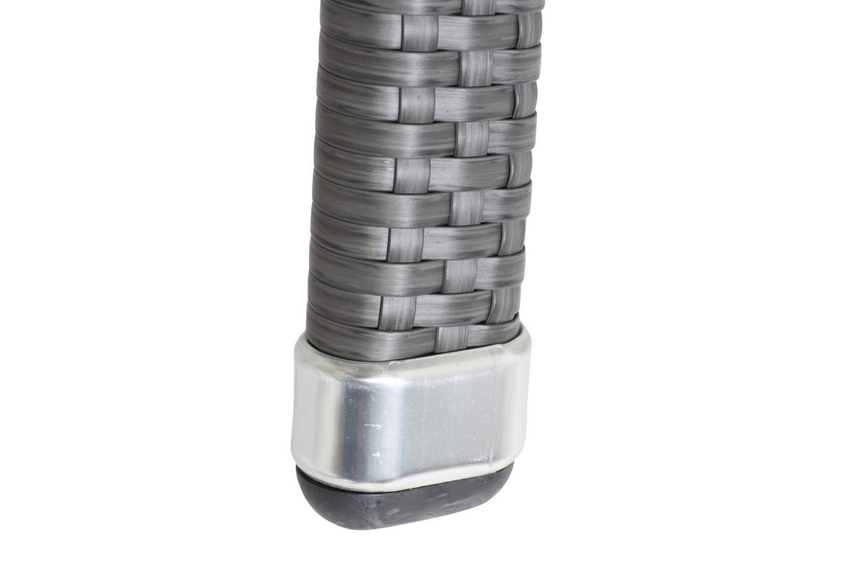 Stapelsessel Grau wetterfest - Grau, MODERN, Kunststoff/Metall (56/83/60cm) - Siena Garden