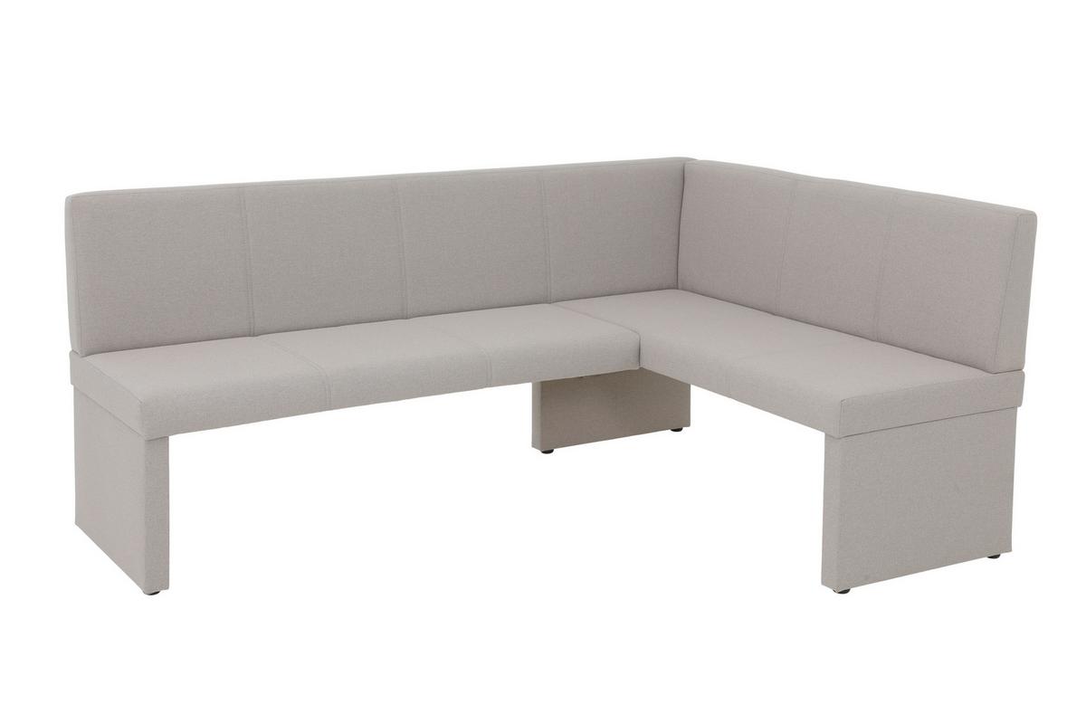ECKBANK TURIN LEB - Schlammfarben, MODERN, Holz/Textil (200/92cm) - P & B