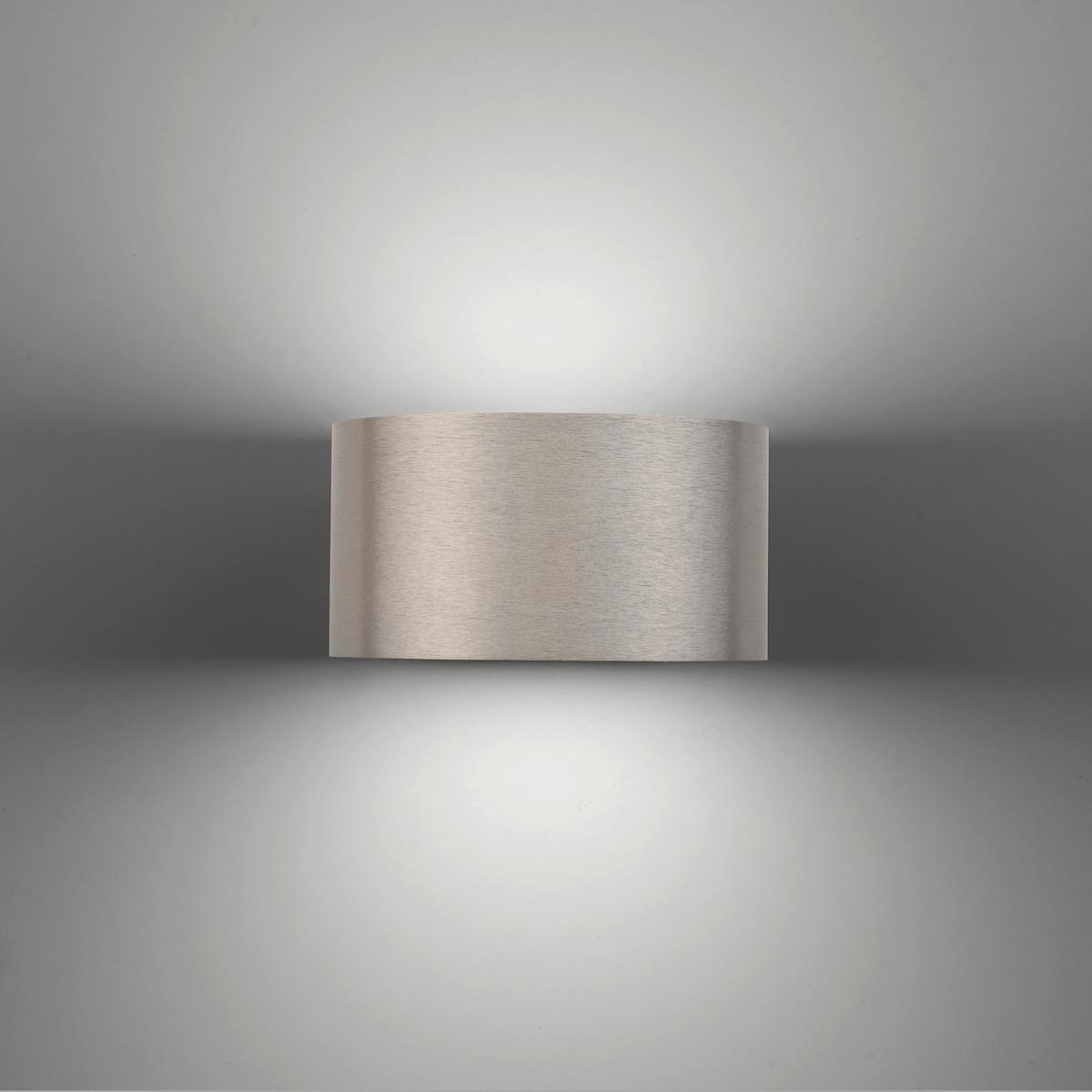 KINKIET LED 8561-95 PURE CLIPSE - kolor aluminiowy, Design, tworzywo sztuczne/metal (18,5/15/8cm) - Neuhaus PURE