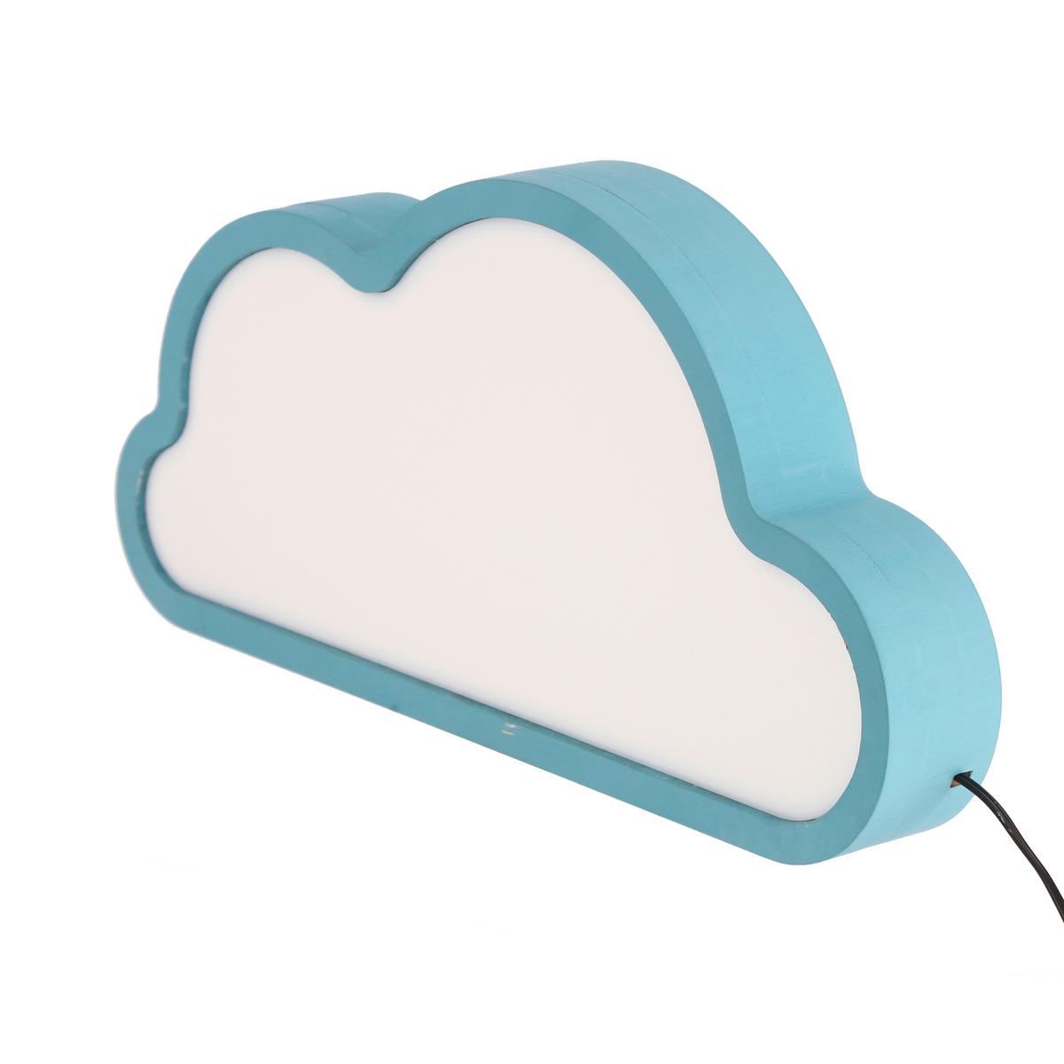 Dječja Stolna Svjetiljka Cloud - plava, Basics, drvni materijal/plastika (31/3.5/15cm)