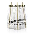 Trinkflasche Goldie In 3 Motiven - Goldfarben, MODERN, Kunststoff (7,2/26,5cm)