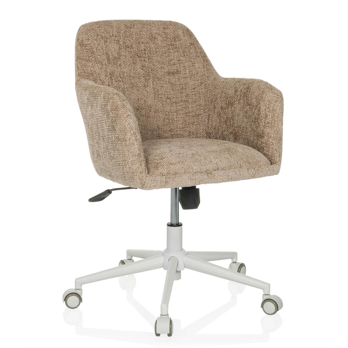 Vrtljivi Stol Solao Home, Bež - bela/bež, Moderno, kovina/umetna masa (58/78/60cm) - MID.YOU