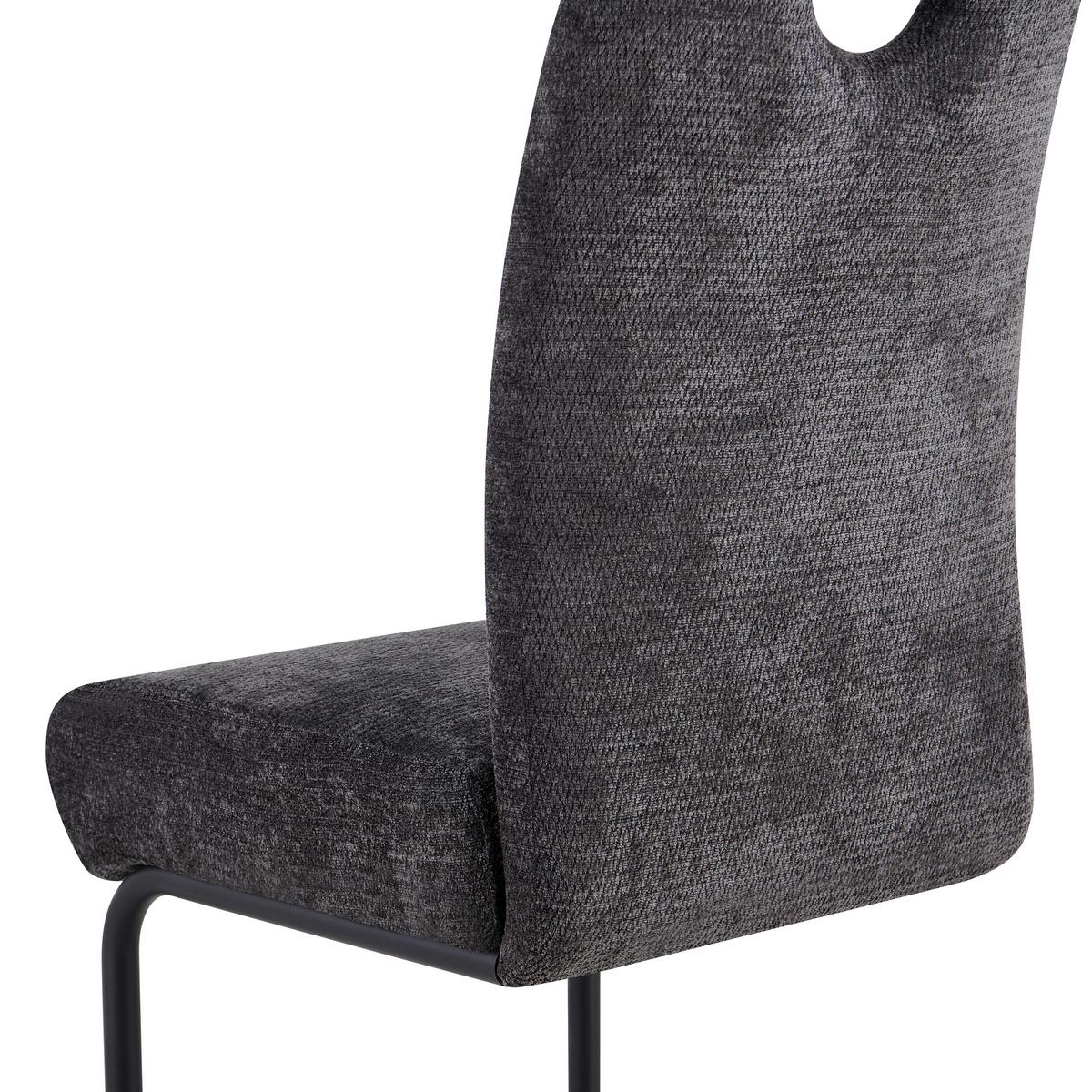 Stolica Pisa - crna/antracit, Osnovno, metal (43/95/60cm) - Mömax