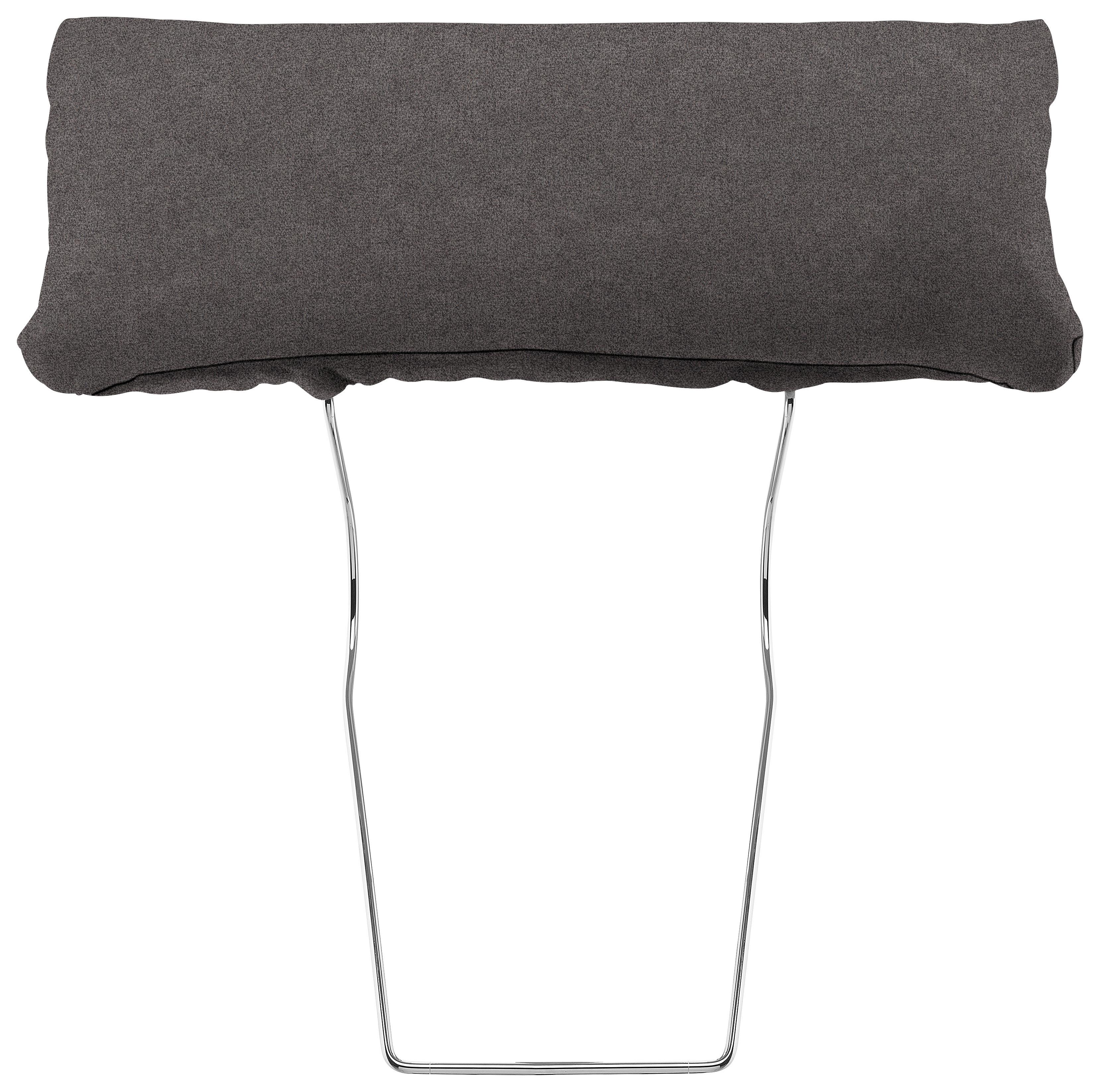 Kopfstütze in Braun - Braun, Konventionell, Textil - Zandiara