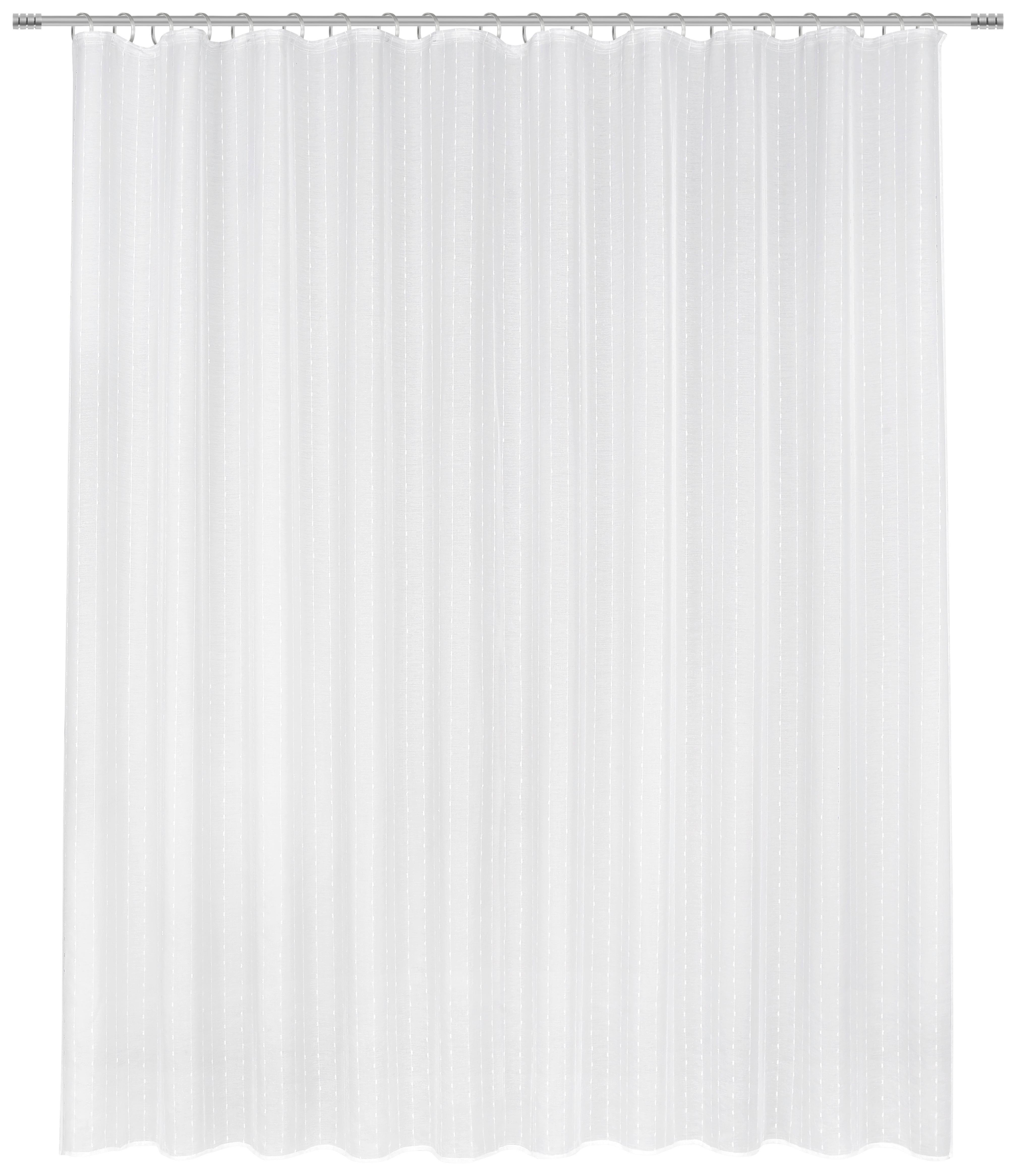 Készfüggöny Lisa 300/245 - Fehér, romantikus/Landhaus, Textil (300/245cm) - Modern Living