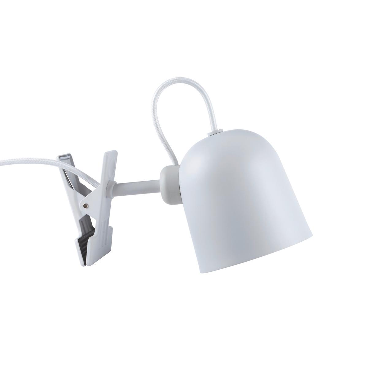 LAMPA ZACISKOWA 2220362001 ANGLE - biały, Design, metal (10/12,4cm) - Nordlux