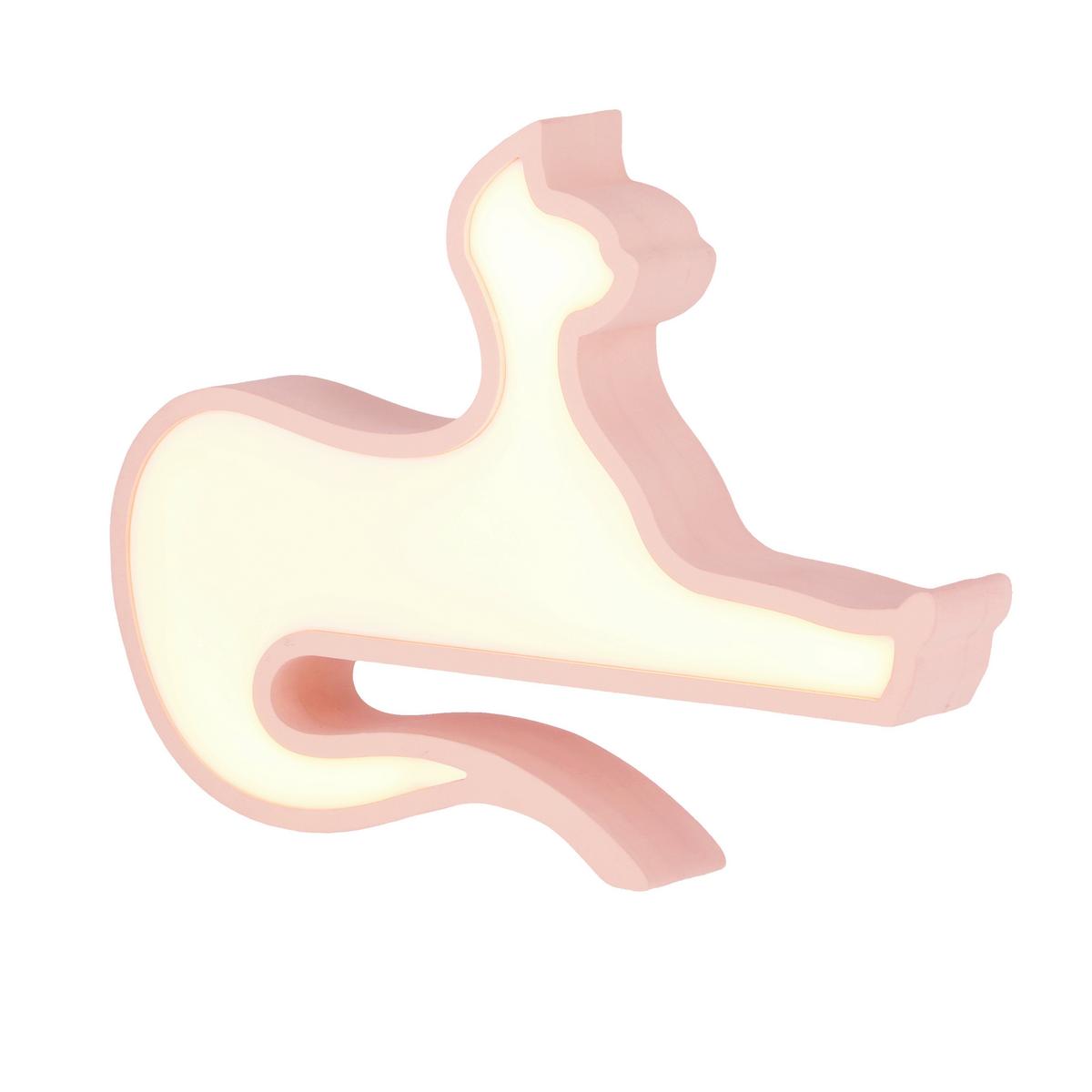 Dječja Stolna Svjetiljka Cat - pink, Basics, drvni materijal/plastika (28.5/3.5/20.5cm)
