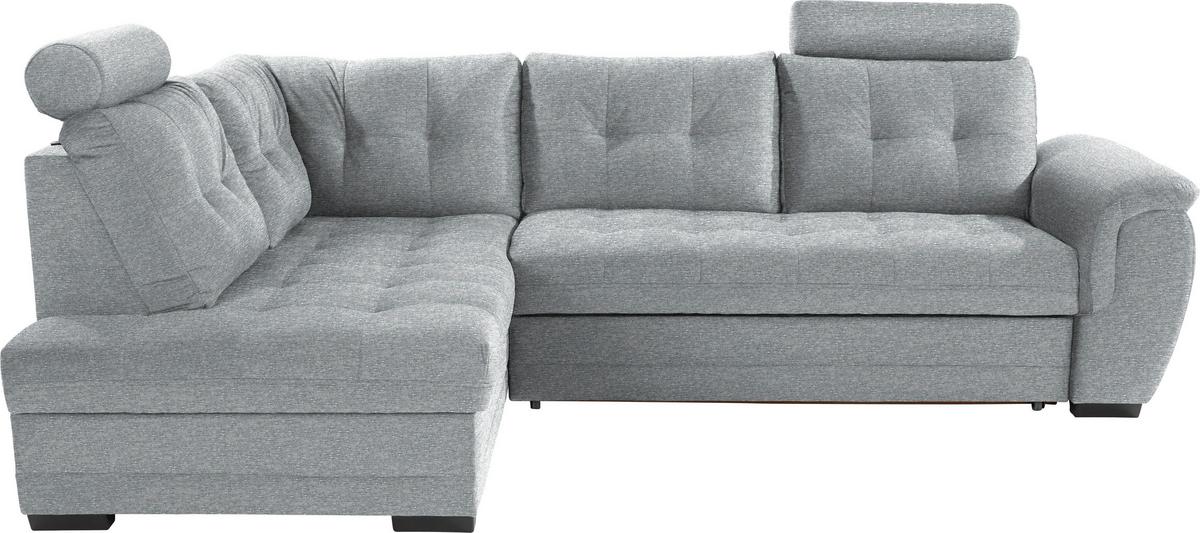 Canapea modulară Falco - gri deschis, Konventionell, textil (183/251cm) - Ondega