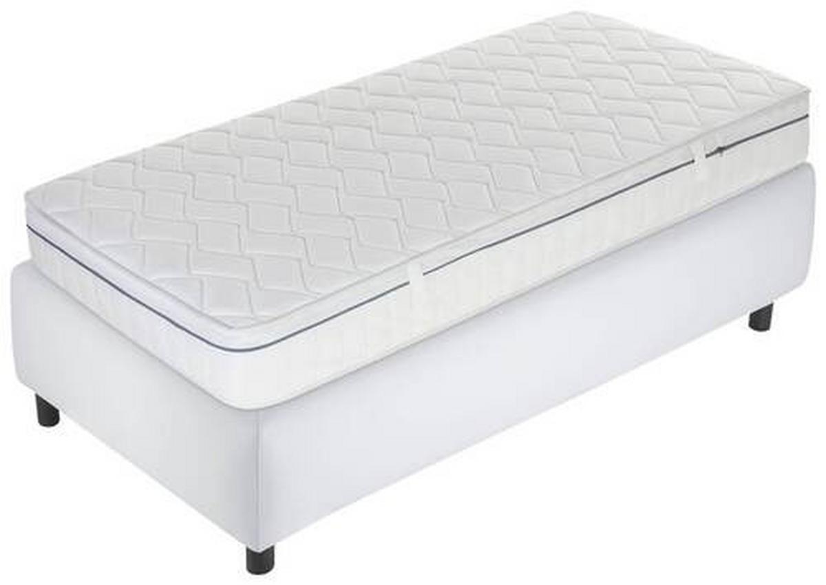 Kaltschaummatratze Air Wave 3D H2/3 ca. 90x200cm - Weiß, Basics, Textil (90/200cm) - MID.YOU