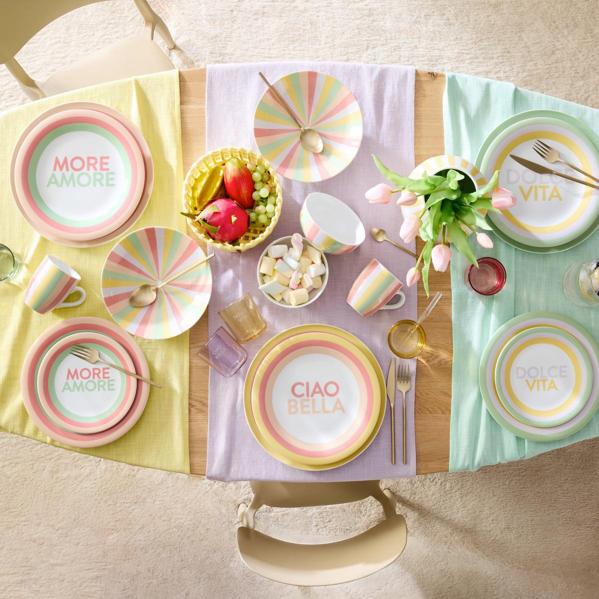 Tischläufer Candy Flieder ca. 45x170cm - Flieder, KONVENTIONELL, Textil (45/170cm) - Mömax