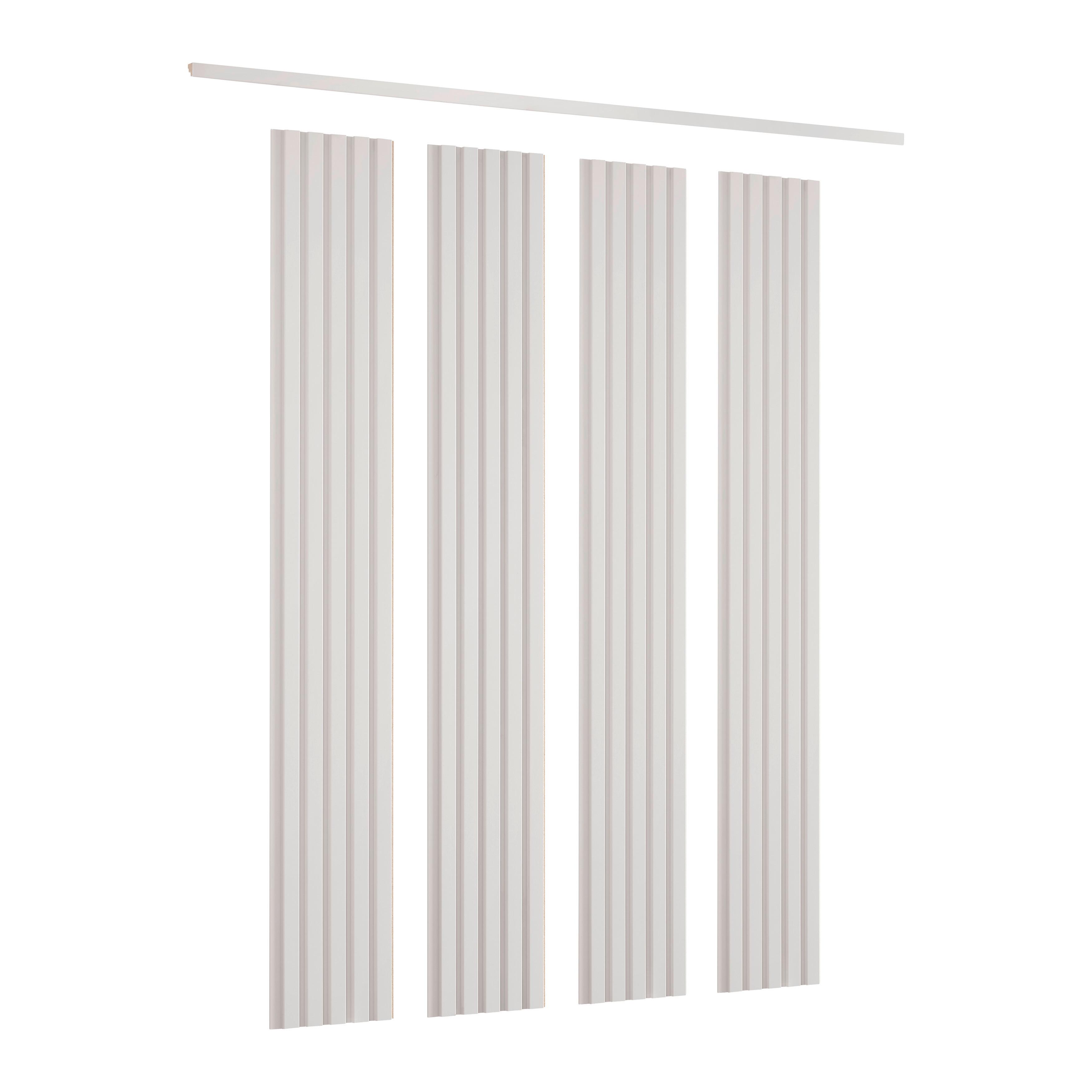 VÄGGPANEL ANNA -TOP- -BASED/SB- - kashmir, Modern, trämaterial (74,4/119/1,2cm) - Based