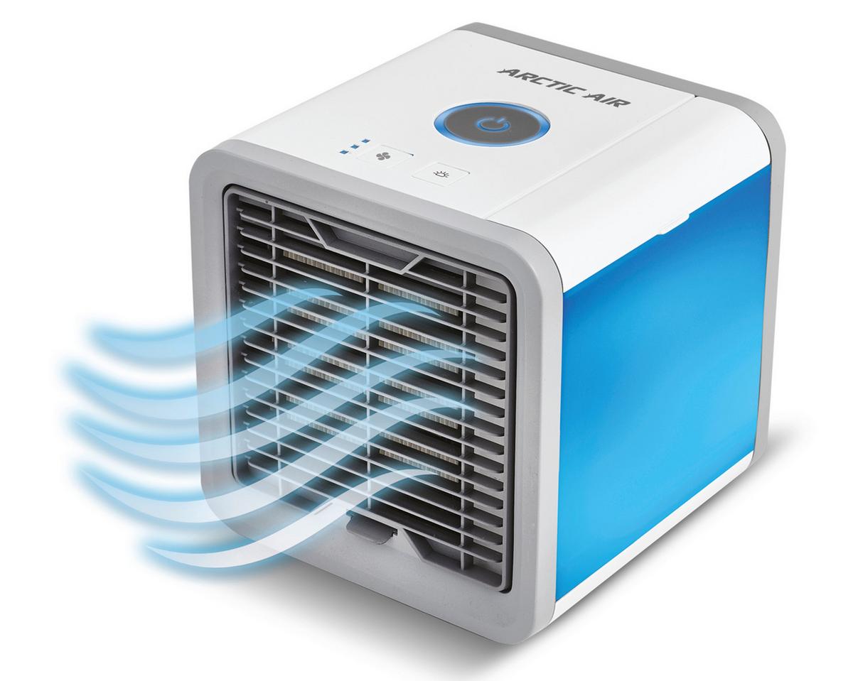 Léghűtő Livington Arctic Air - fehér/szürke, műanyag (20/20/26cm) - Mediashop