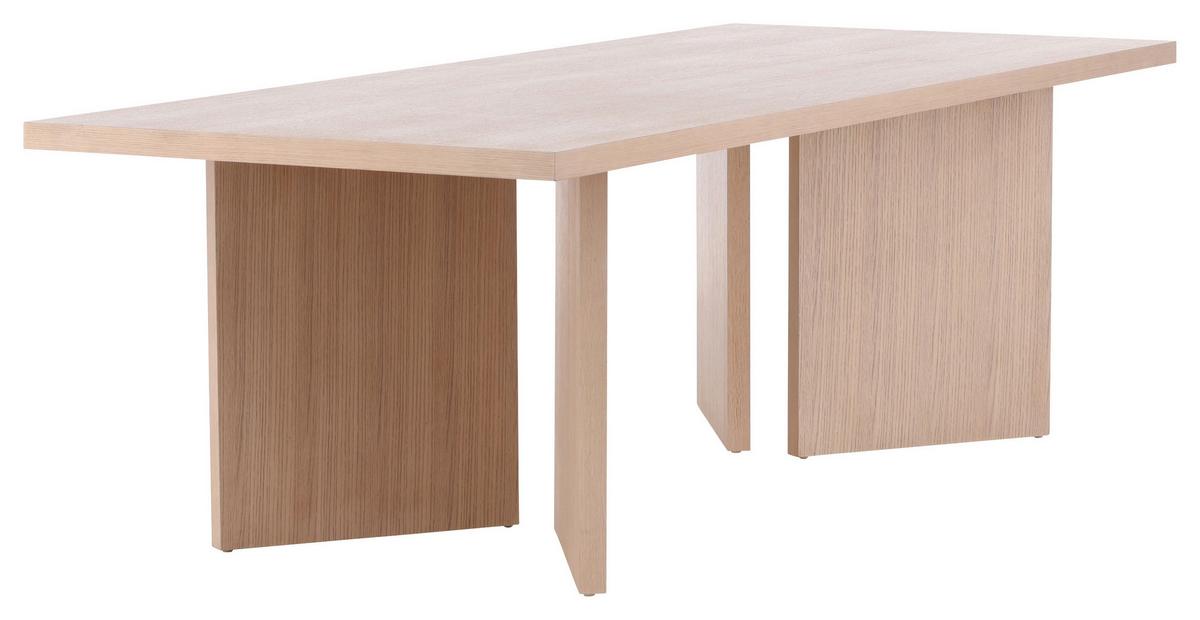 Esstisch Bassholmen ca. 240x100x74 cm Beige - Beige, Design, Holz/Holzwerkstoff (240/100/74cm) - Livetastic