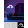 LED-DEKORATIONSLAMPA RENIBO - vit/transparent, Modern, plast (40/20/1,3cm) - Mömax