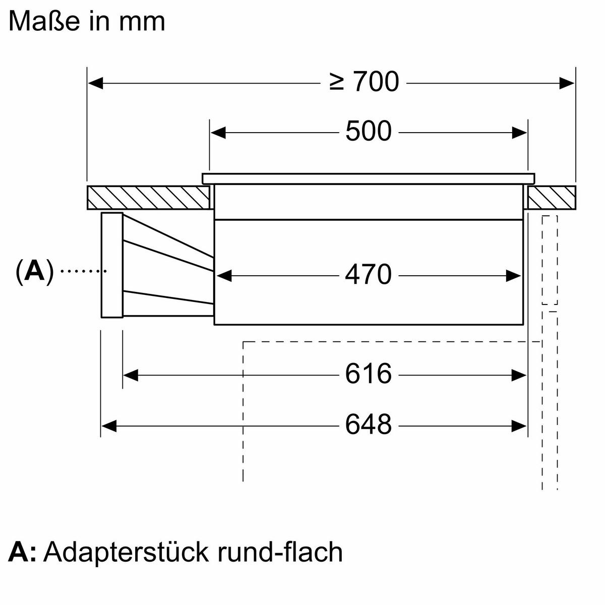 Kochfeld-Dunstabzug-Kombi PVQ89BH26E - Schwarz, Glas/Metall (81,2/22,3/52cm) - Bosch