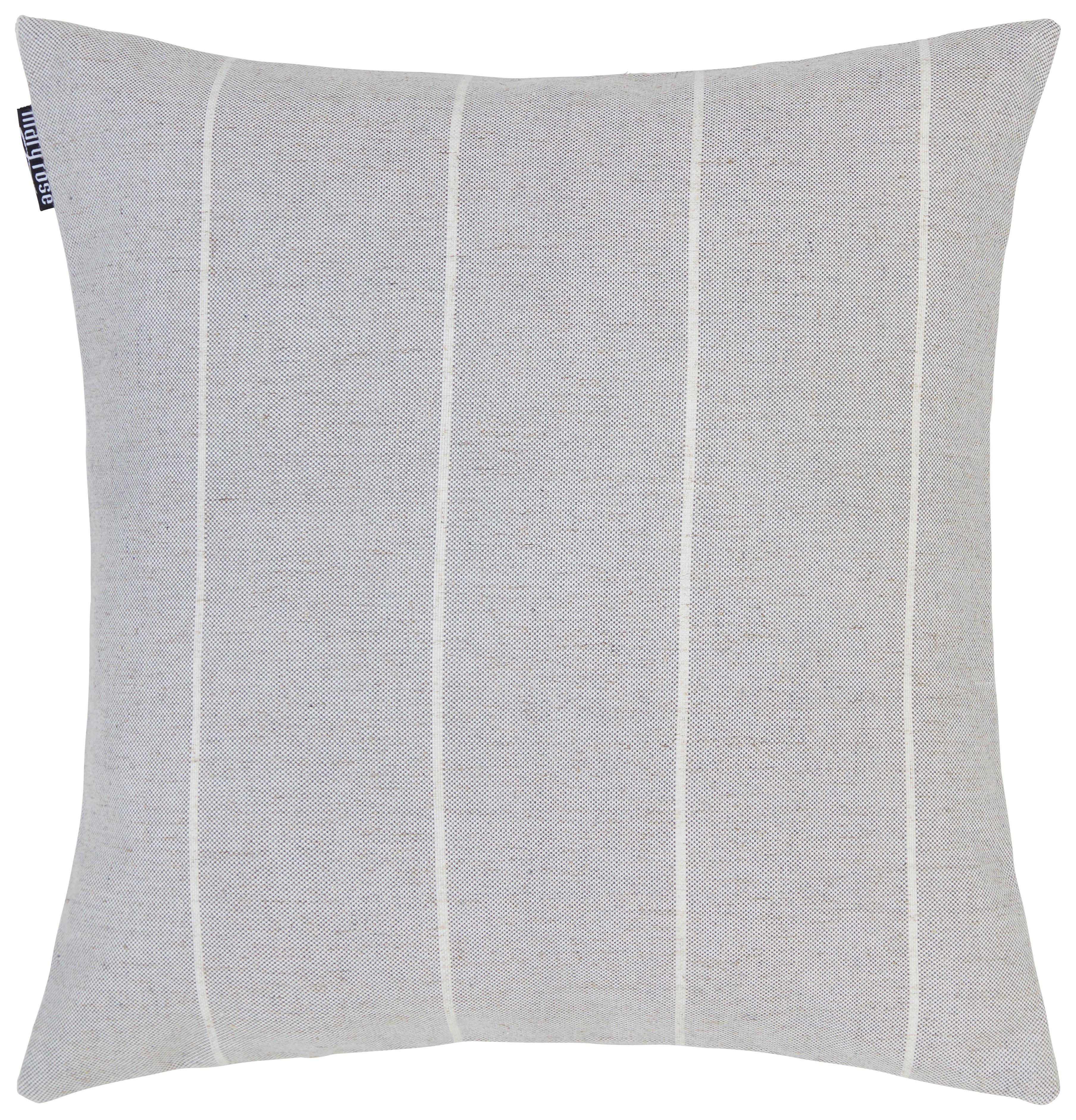 Zierkissen Sorelle in Hellgrau ca. 40x40cm - Hellgrau, MODERN, Textil (40/40cm) - Mary's